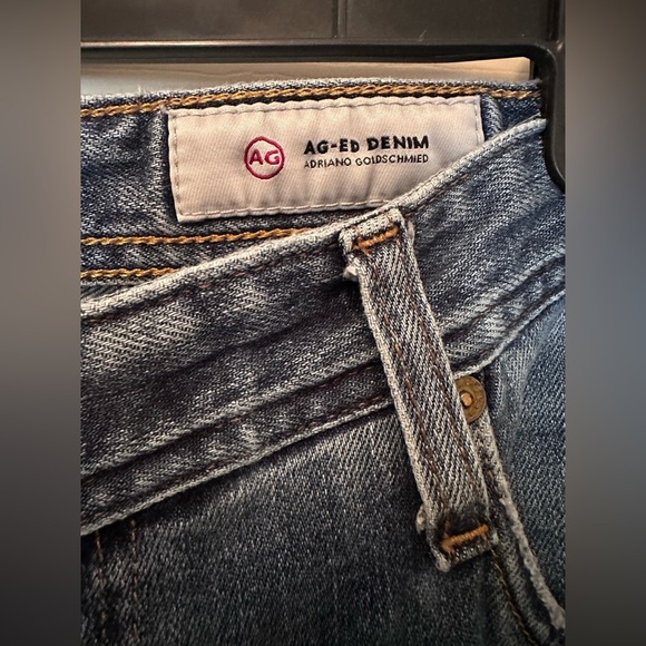 Mens AG Light Medium Blue denim Jeans, size 34 - Picture 8 of 9